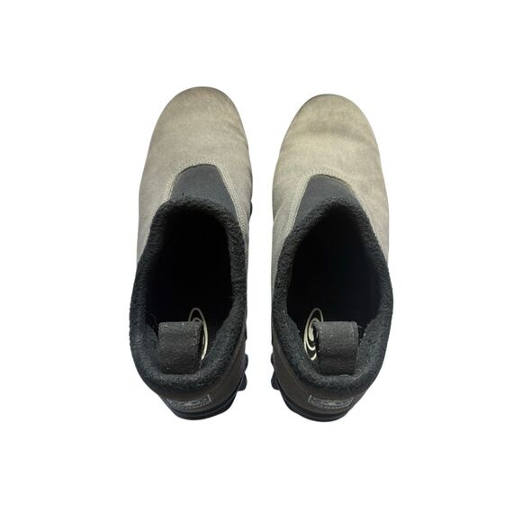 Salomon Mens Gray Contragrip Suede Snowclog Slip-on Shoes Size 11 main image 10